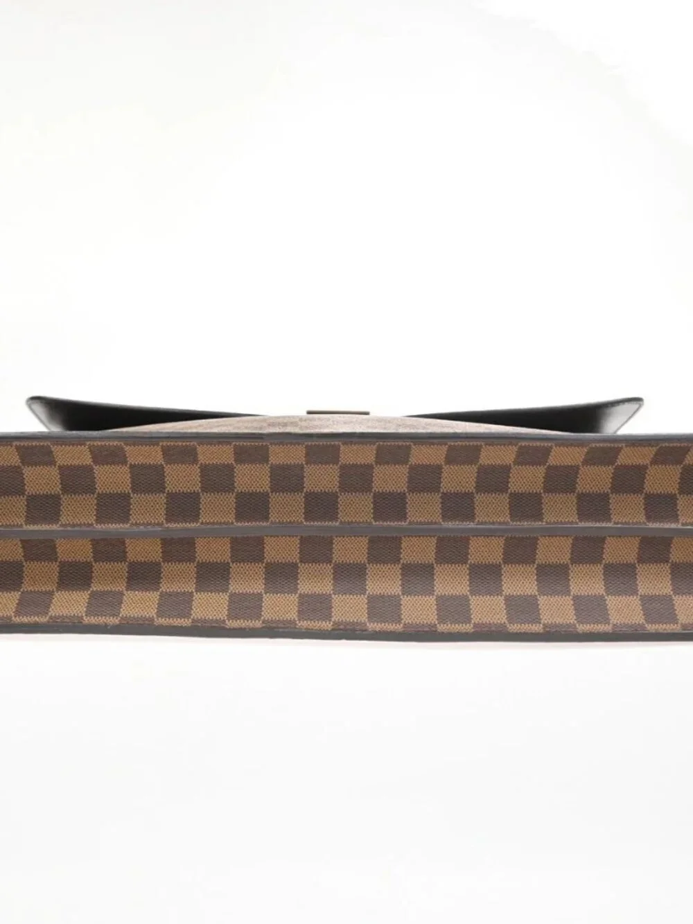 LOUIS VUITTON Altona GM Business Hand Bag Damier Ebene Leather